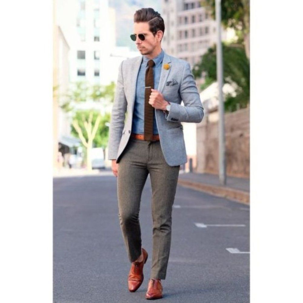 FASH. Clas. Skinny Wool Tie